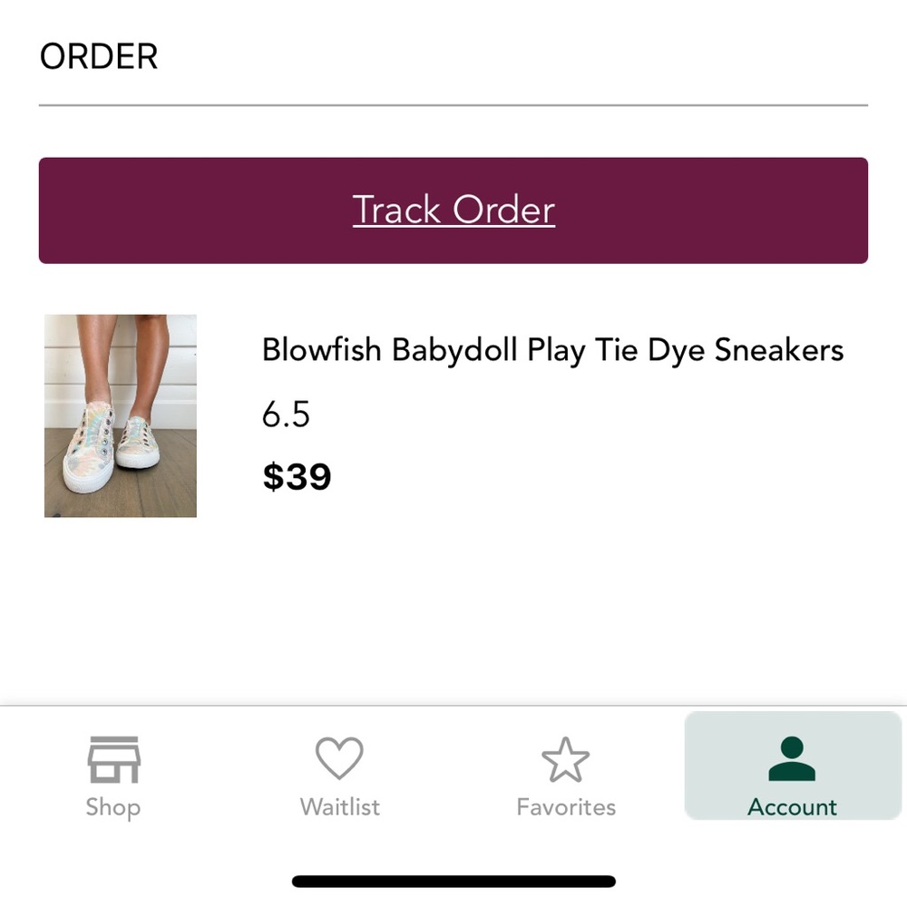 Pastel tie dye shoes. Size 6.5